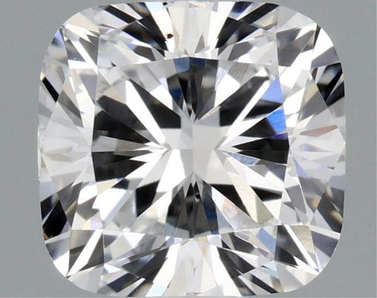 IGI-Certified 0.97 Carat Lab-Grown Cushion Cut Diamond - D Color, VS2 Clarity