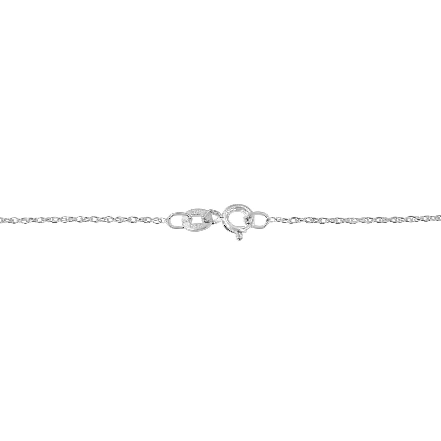 1/10 Carat Round Brilliant-Cut Diamond Modern Bezel-Set Solitaire Pendant Necklace in 10K Rose Gold
